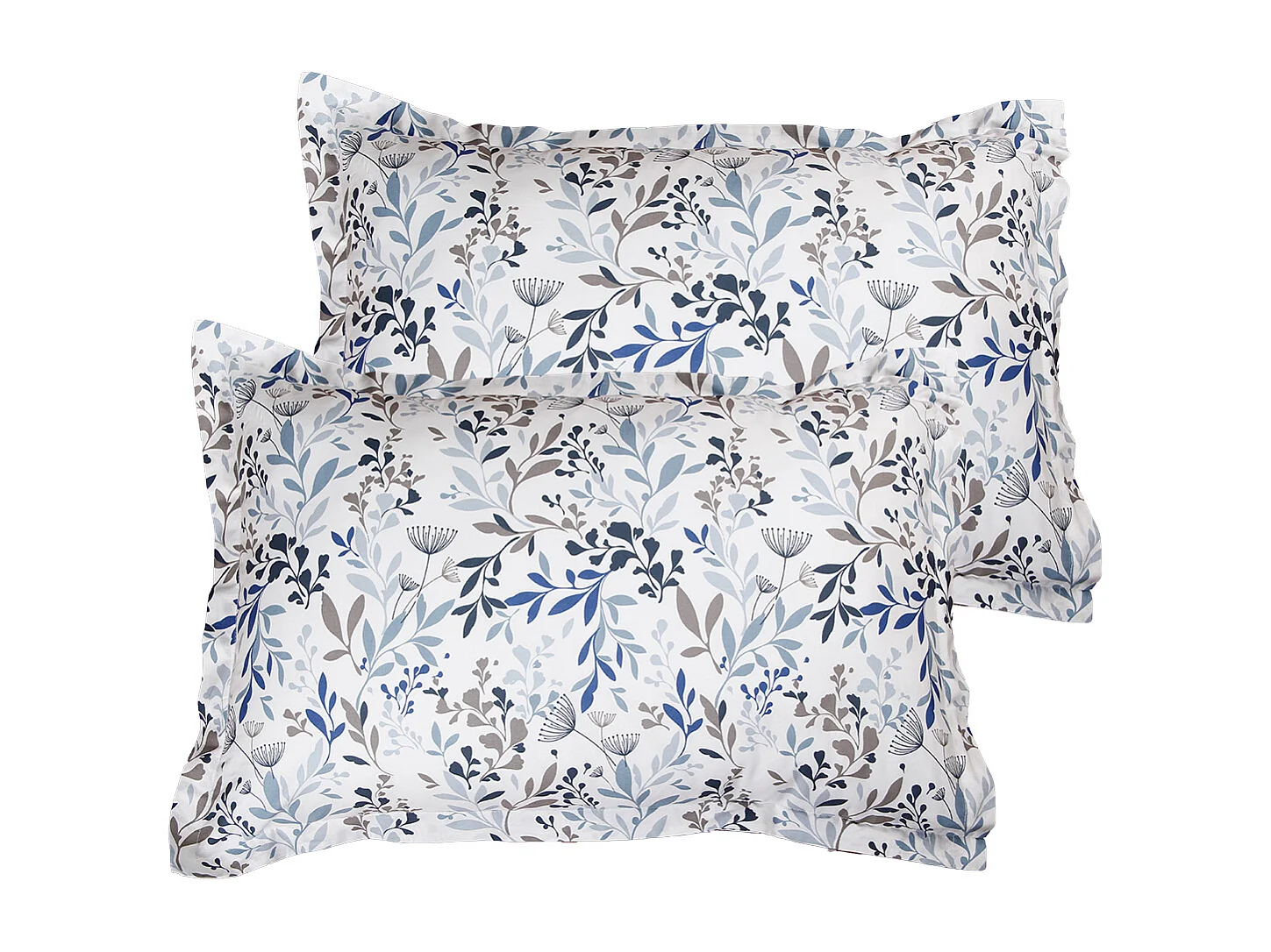 Set mit 2 Kissenbezügen 50x70 cm Baumwoll