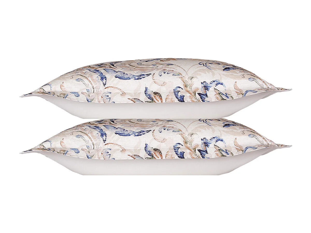 Set di 2 federe 50x70 cm raso di cotone