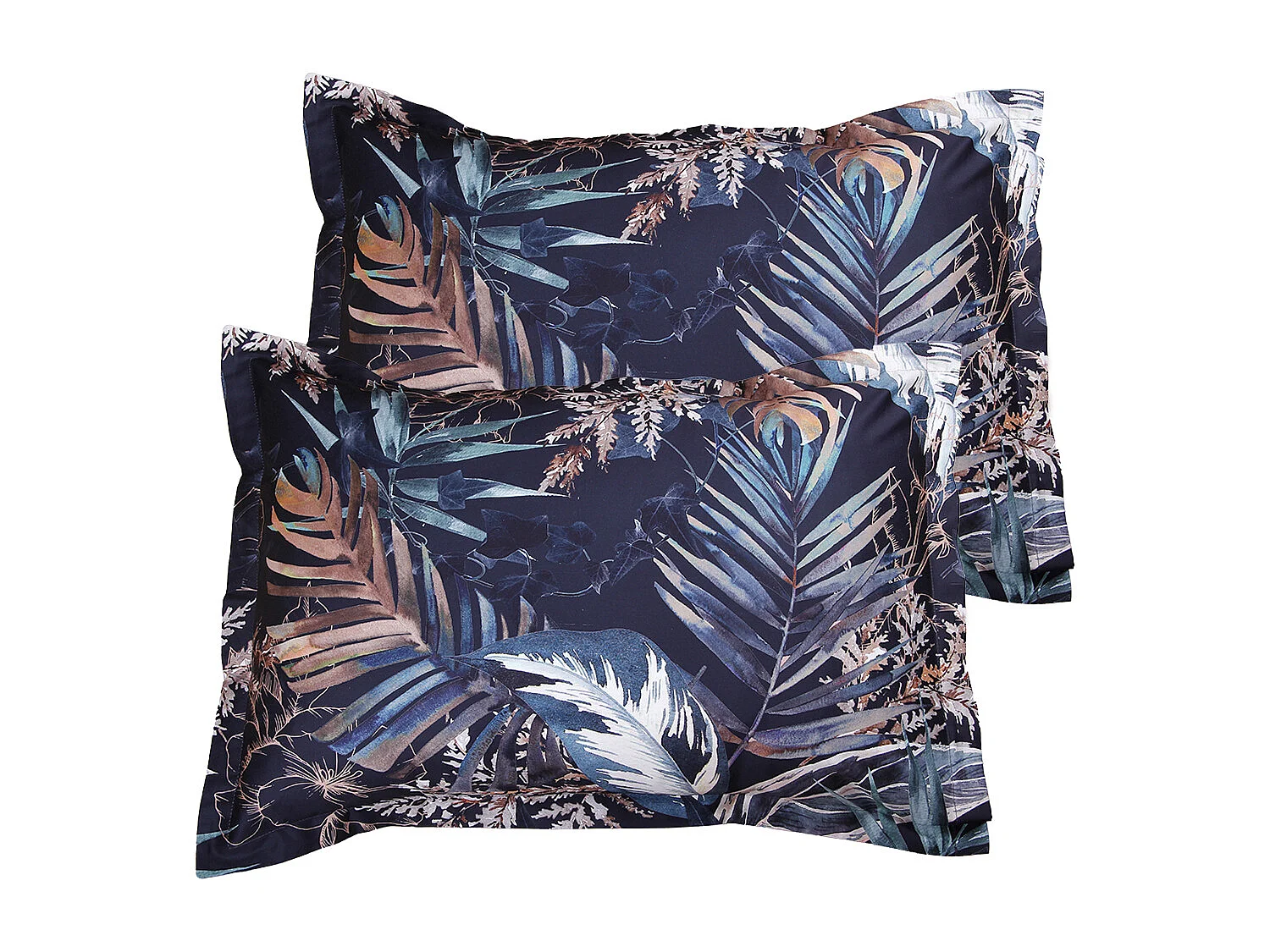 Lote de 2 fronhas 50x70 cm cetim de algodão