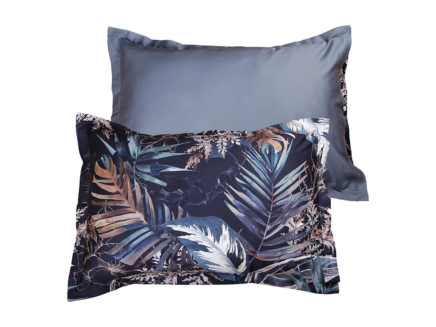 Lote de 2 fronhas 50x70 cm cetim de algodão