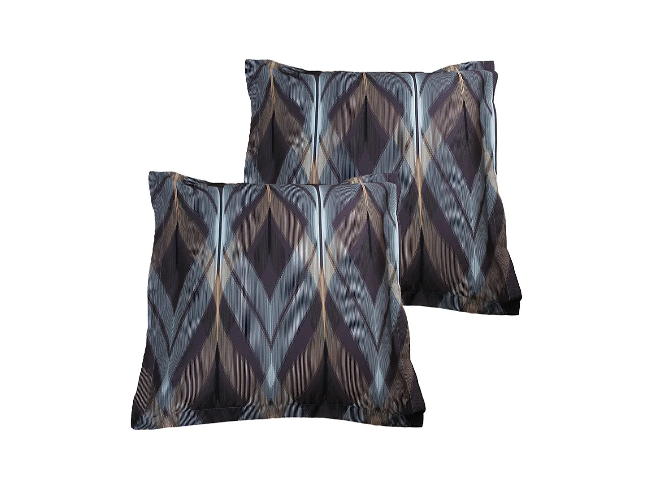 Set van 2 kussenslopen 63x63 cm katoensatijn
