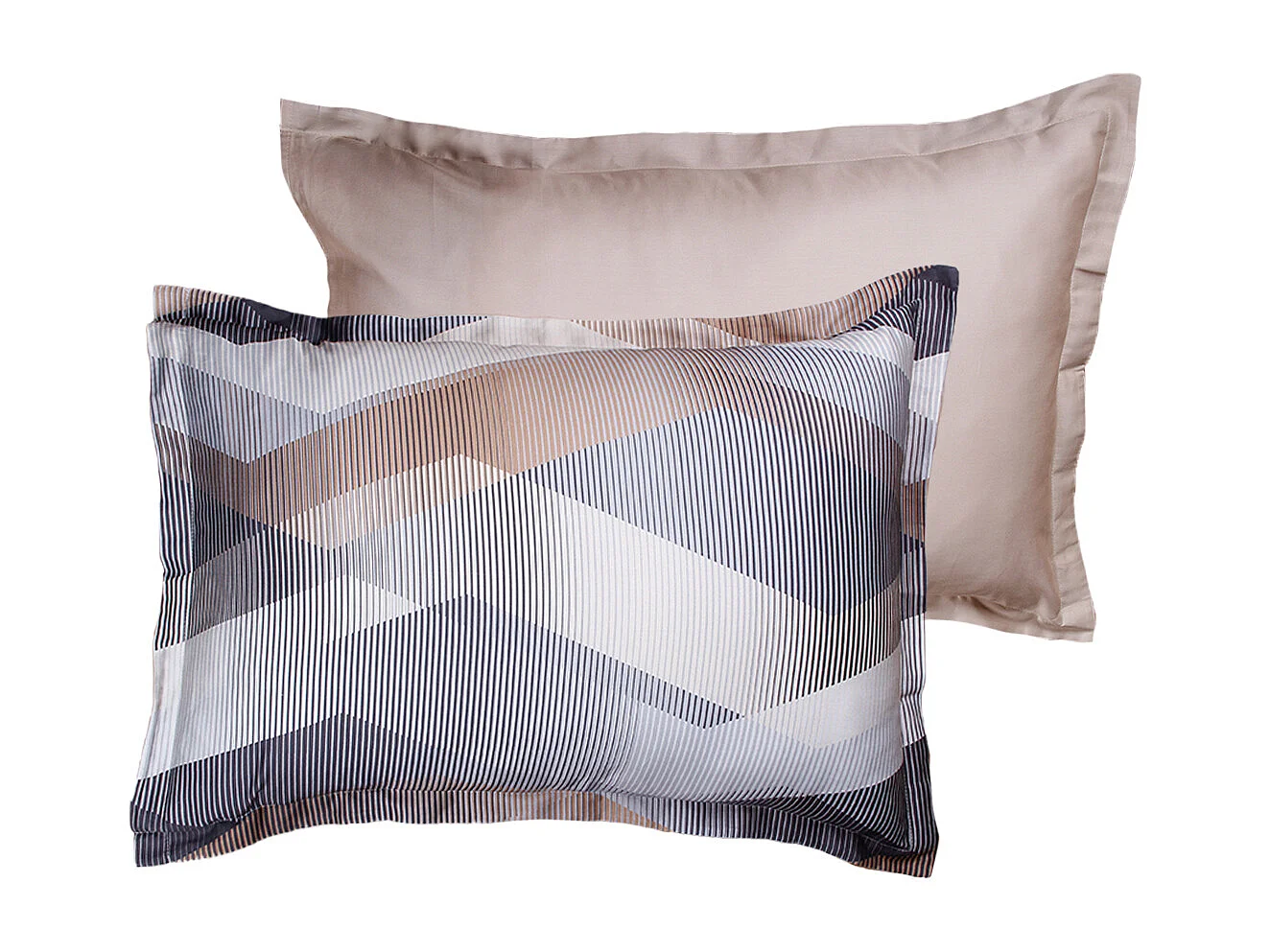 Set di 2 federe 50x70 cm raso di cotone