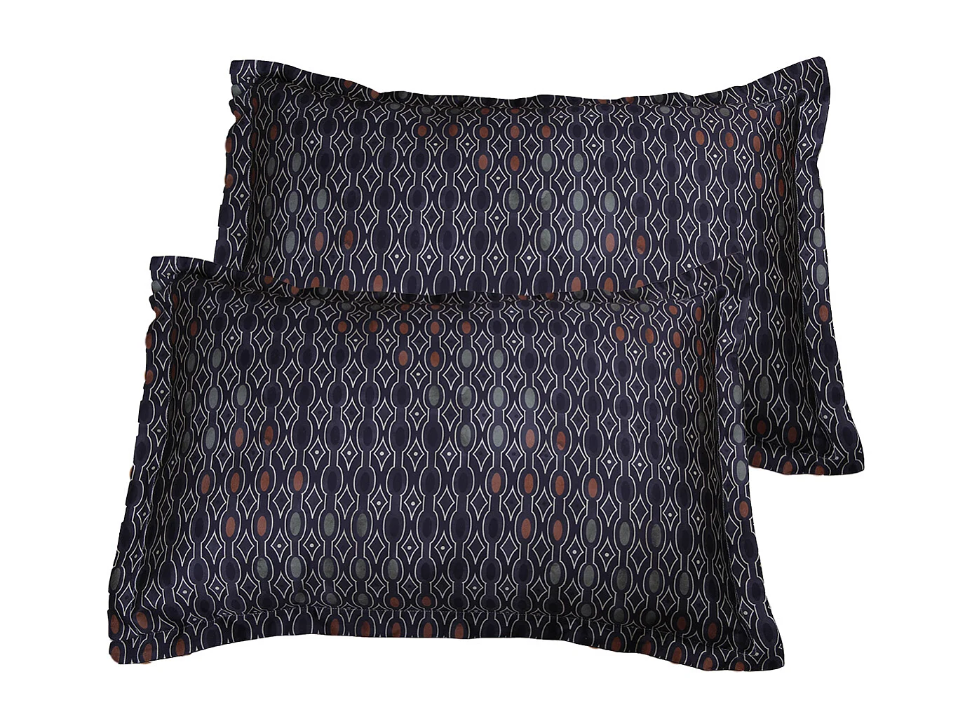 Set di 2 federe 50x70 cm raso di cotone