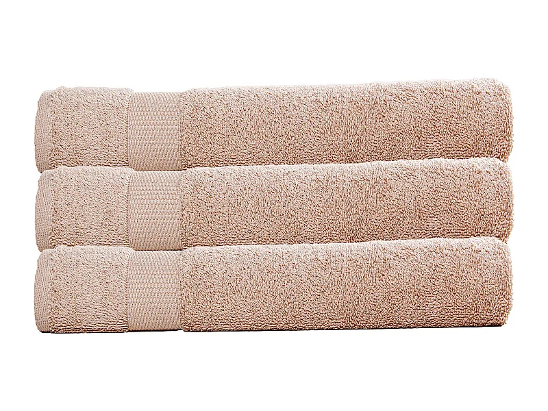 Set van 3 maxi-badlakens 100x150 cm 500 gr/m²