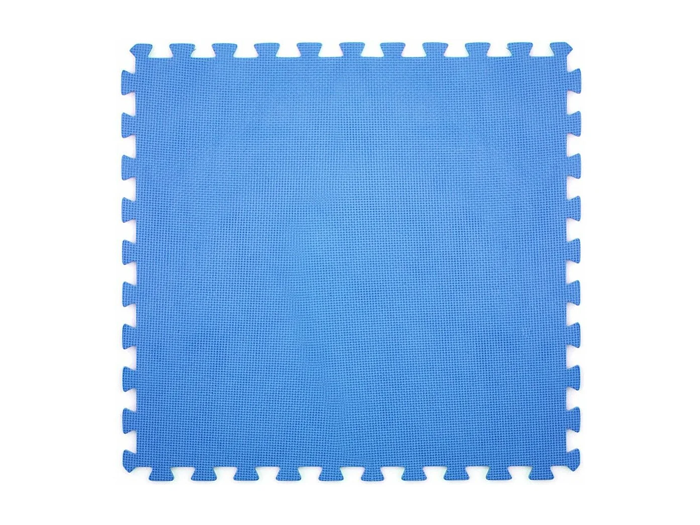 6PCS Weiche Puzzlematte für Schwimmbad 60X60X0,8 BLAU DH43871