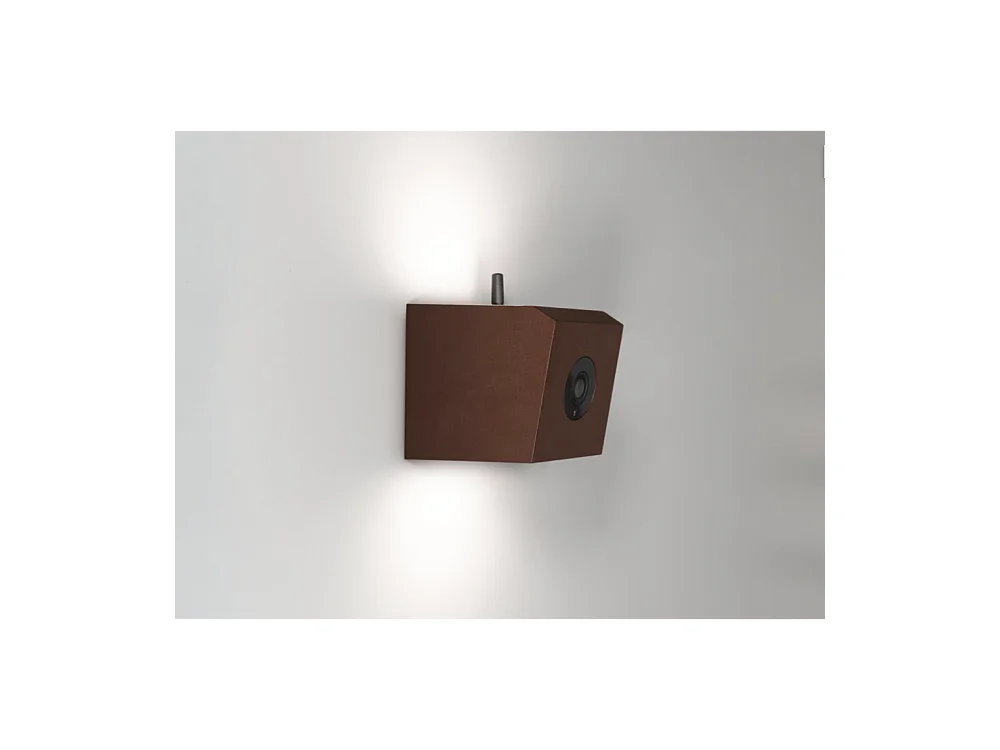 Kinkiet LED o mocy 12 W z kamerą IR 1080P kompatybilną z Tuya, Alexa i Google Home Corten