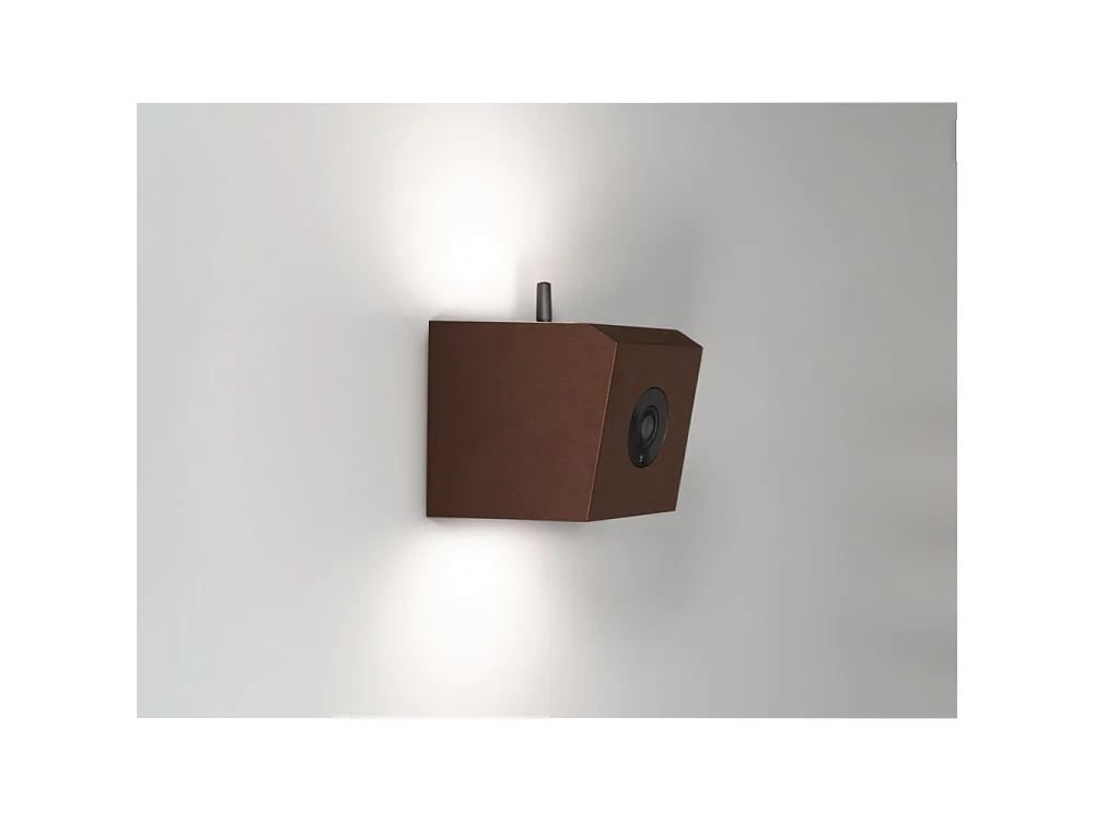 Kinkiet LED o mocy 12 W z kamerą IR 1080P kompatybilną z Tuya, Alexa i Google Home Corten