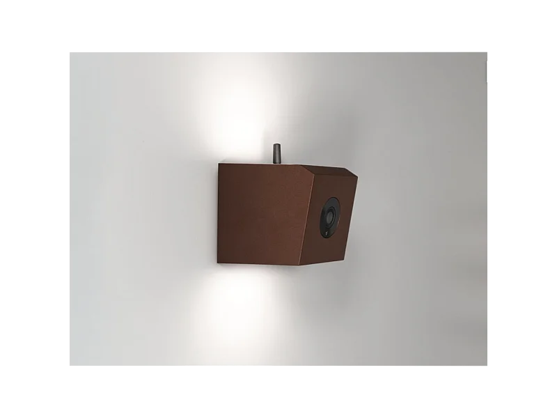 Kinkiet LED o mocy 12 W z kamerą IR 1080P kompatybilną z Tuya, Alexa i Google Home Corten