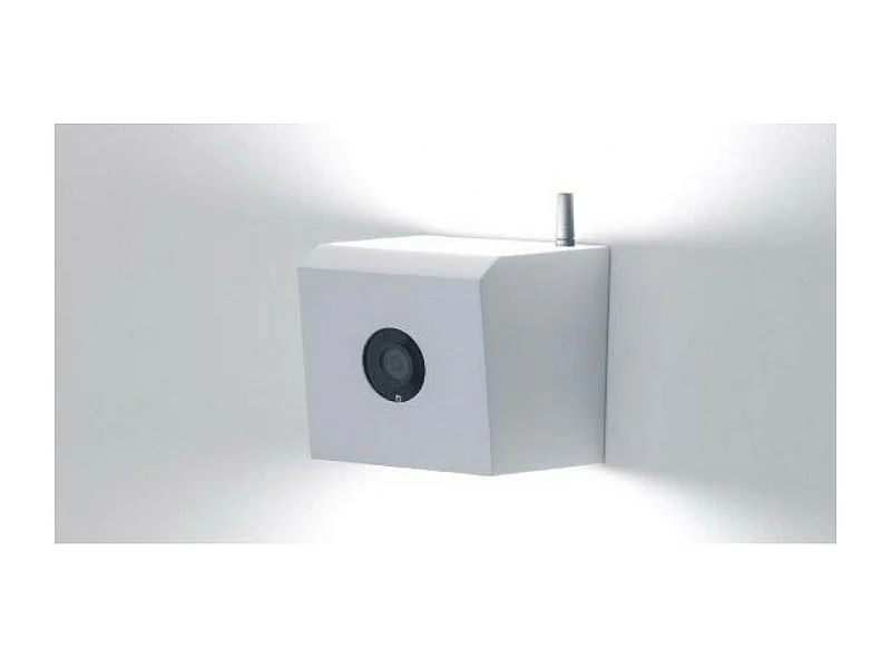 Kinkiet LED o mocy 12 W z kamerą IR 1080P kompatybilną z Tuya, Alexa i Google Home White