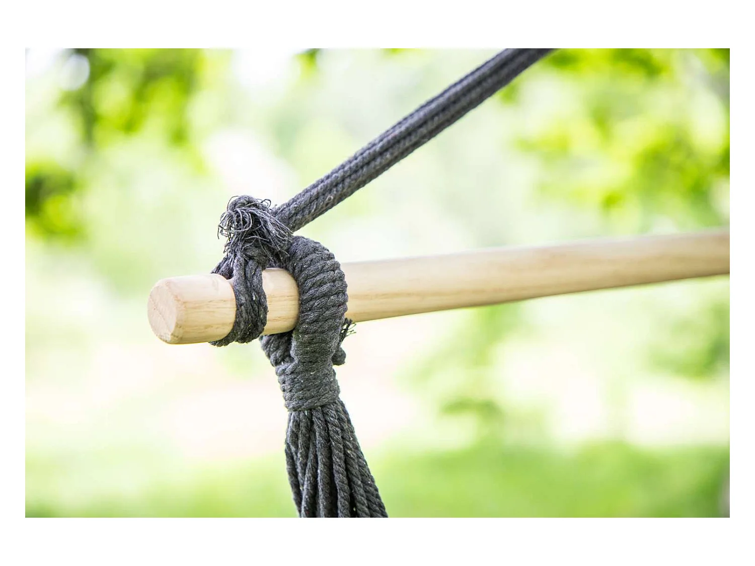 Fauteuil Suspendu en Tissu "Culasi" 120cm Gris