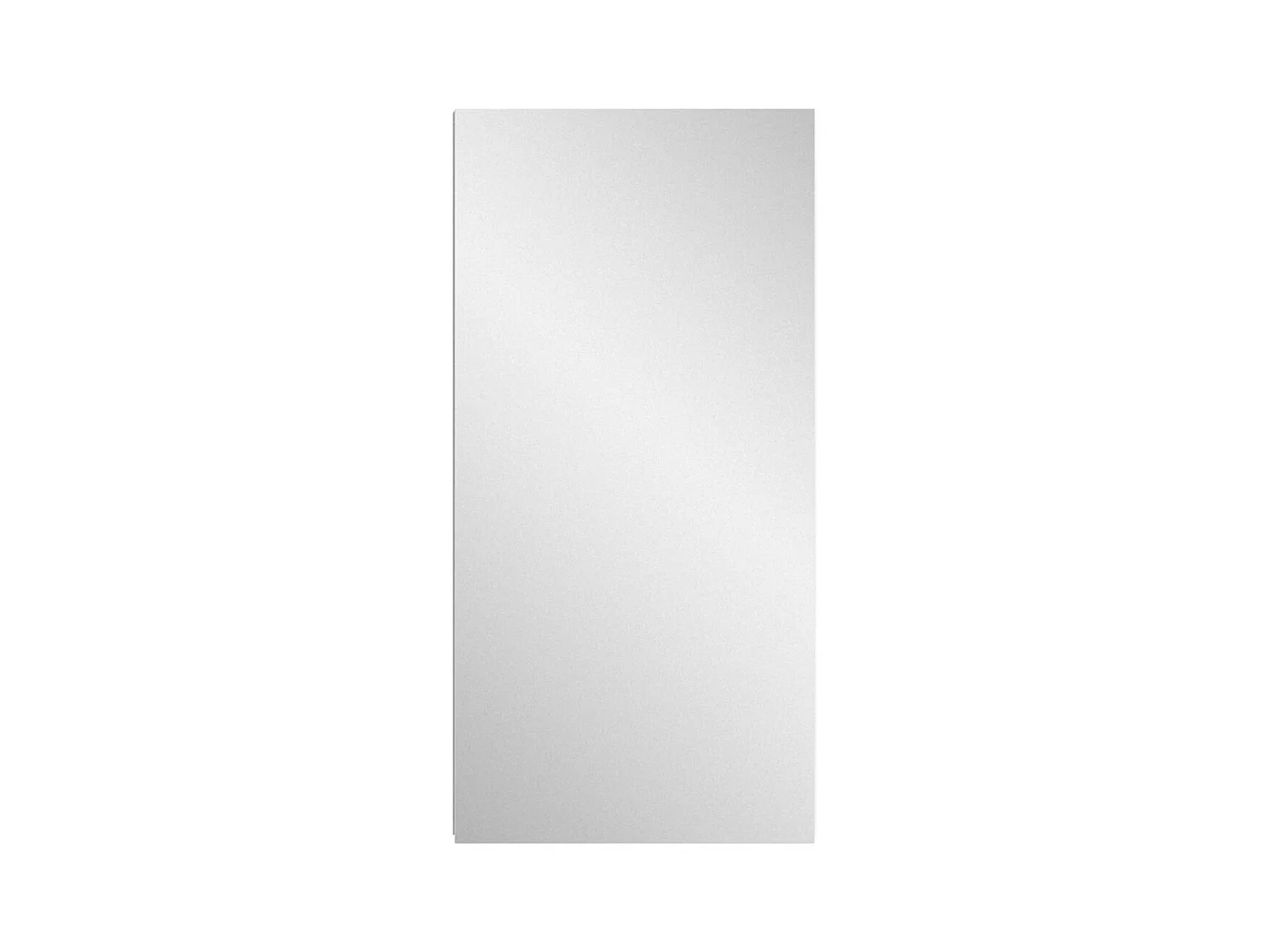 Vira armoir de salle de bain avec miroir 1 porte brillant blanc,blanc.