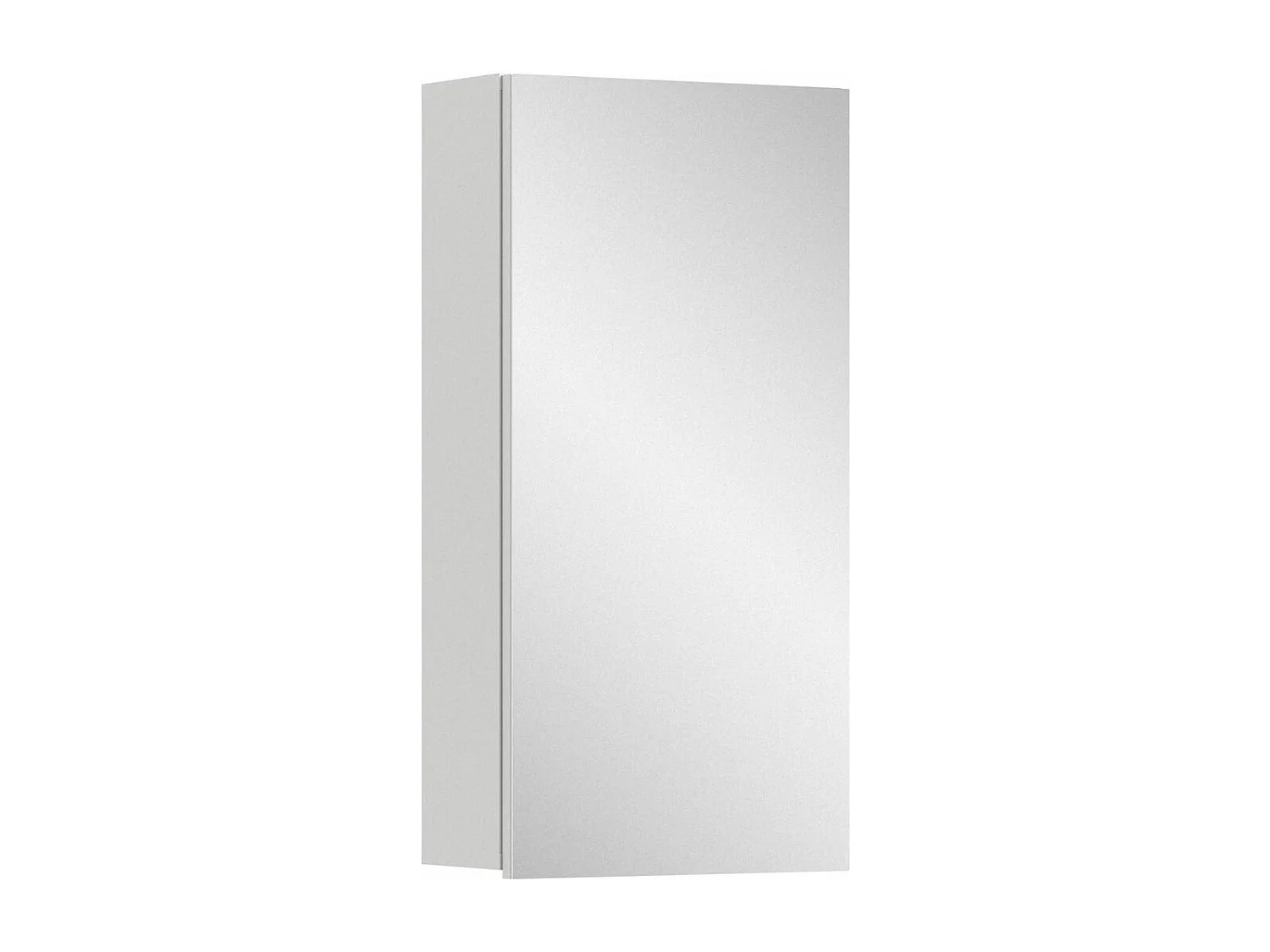 Vira Spiegelschrank Bad 1 Tür Hochglanz weiß,weiß.