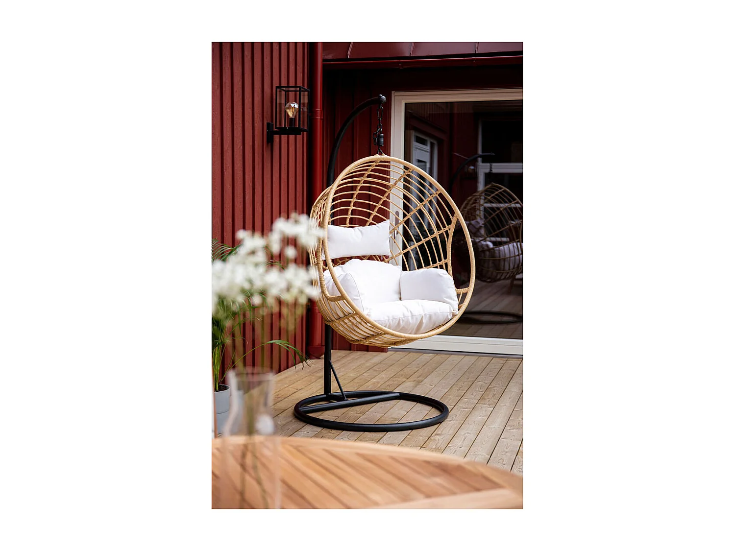 Fauteuil Suspendu "Viga" 186cm Naturel