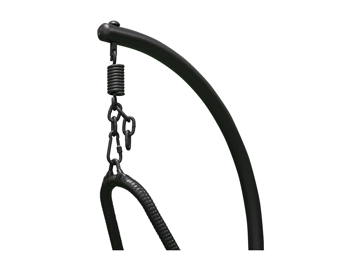 Fauteuil Suspendu "Vide" 196cm Noir