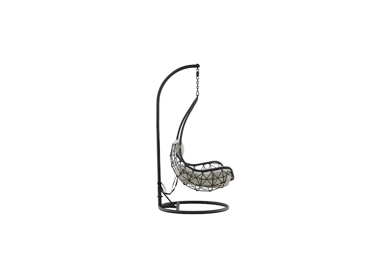 Fauteuil Suspendu "Vide" 196cm Noir