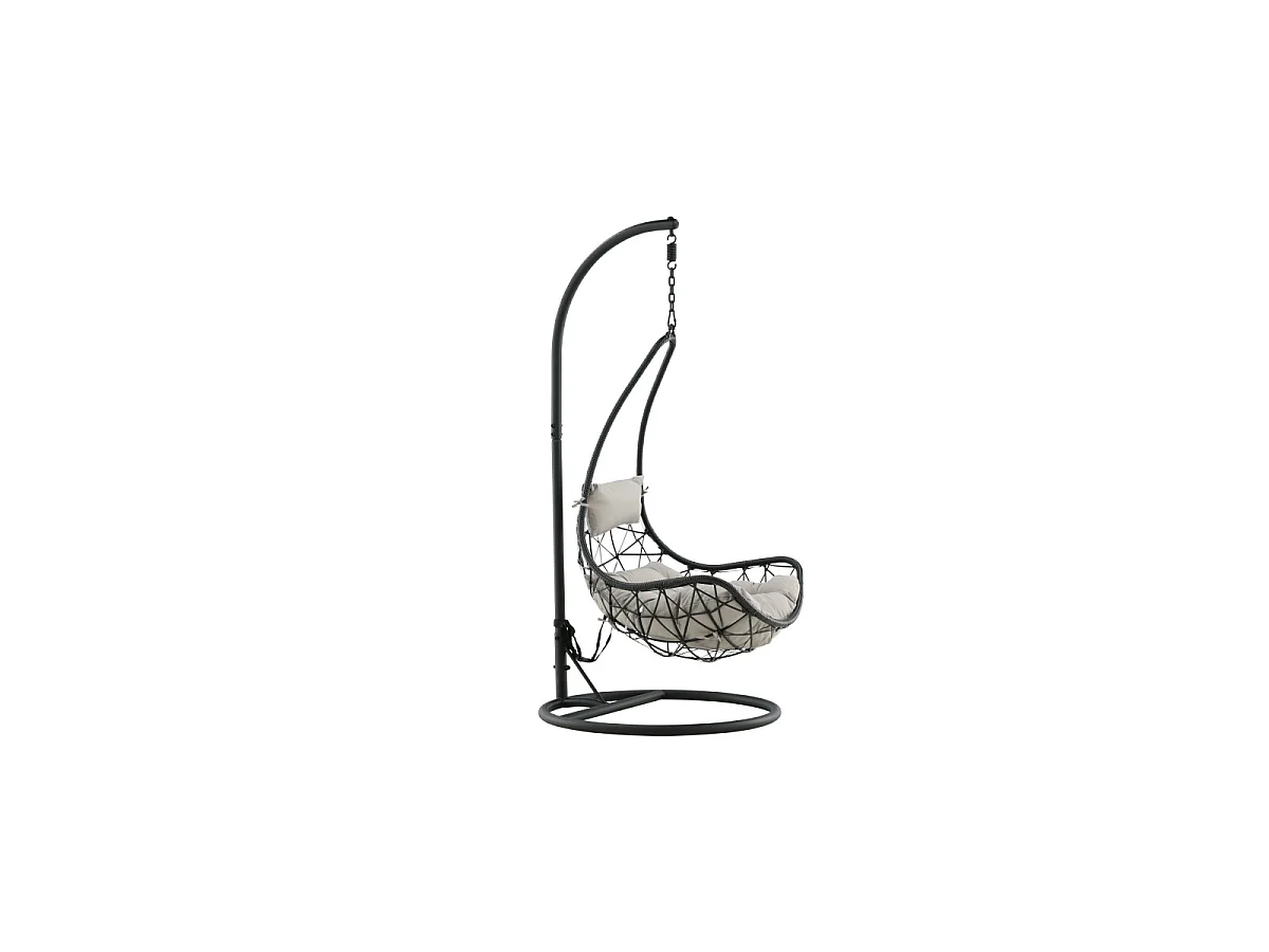 Fauteuil Suspendu "Vide" 196cm Noir