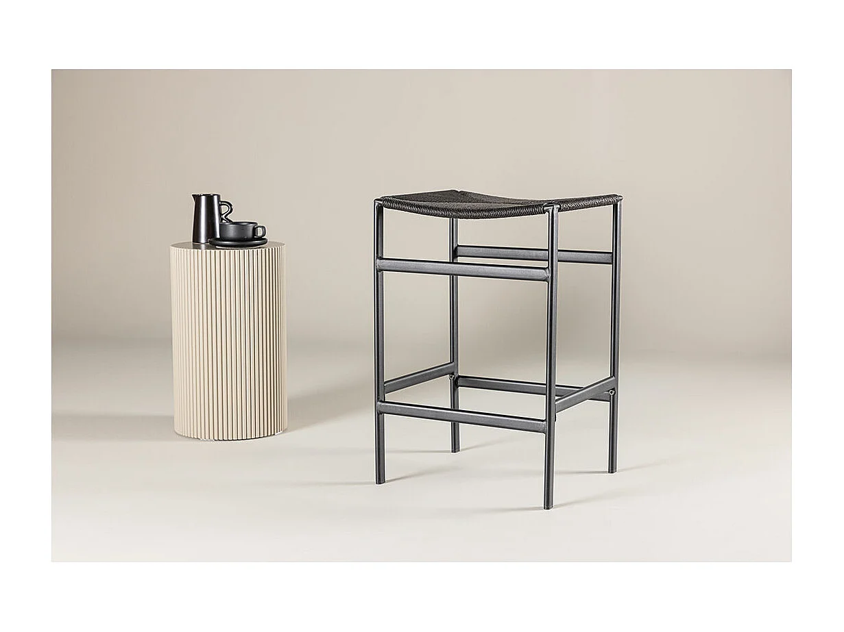 Polly barstoel zwart.