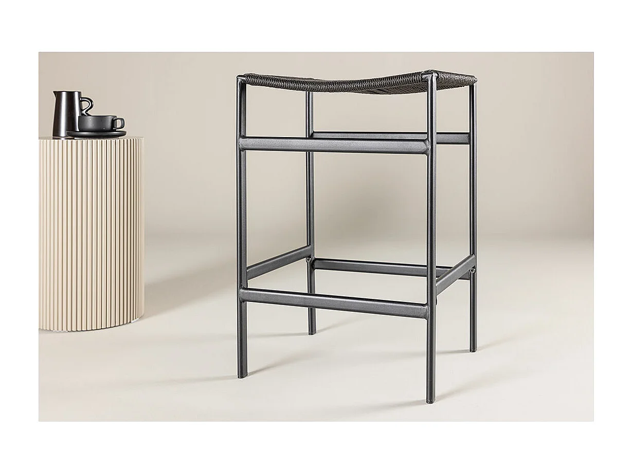 Polly barstoel zwart.