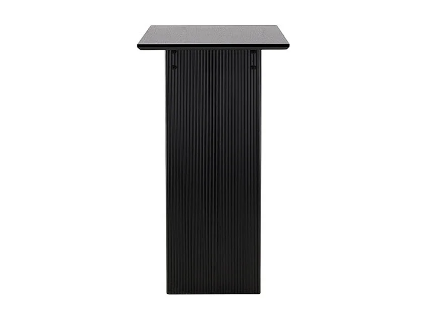Vail table de bar 60x120 cm noir.