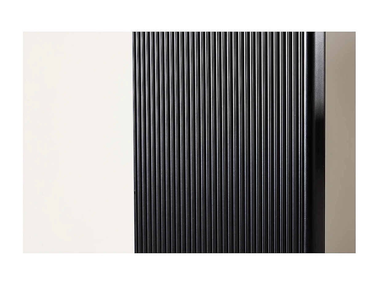 Vail table de bar 60x120 cm noir.