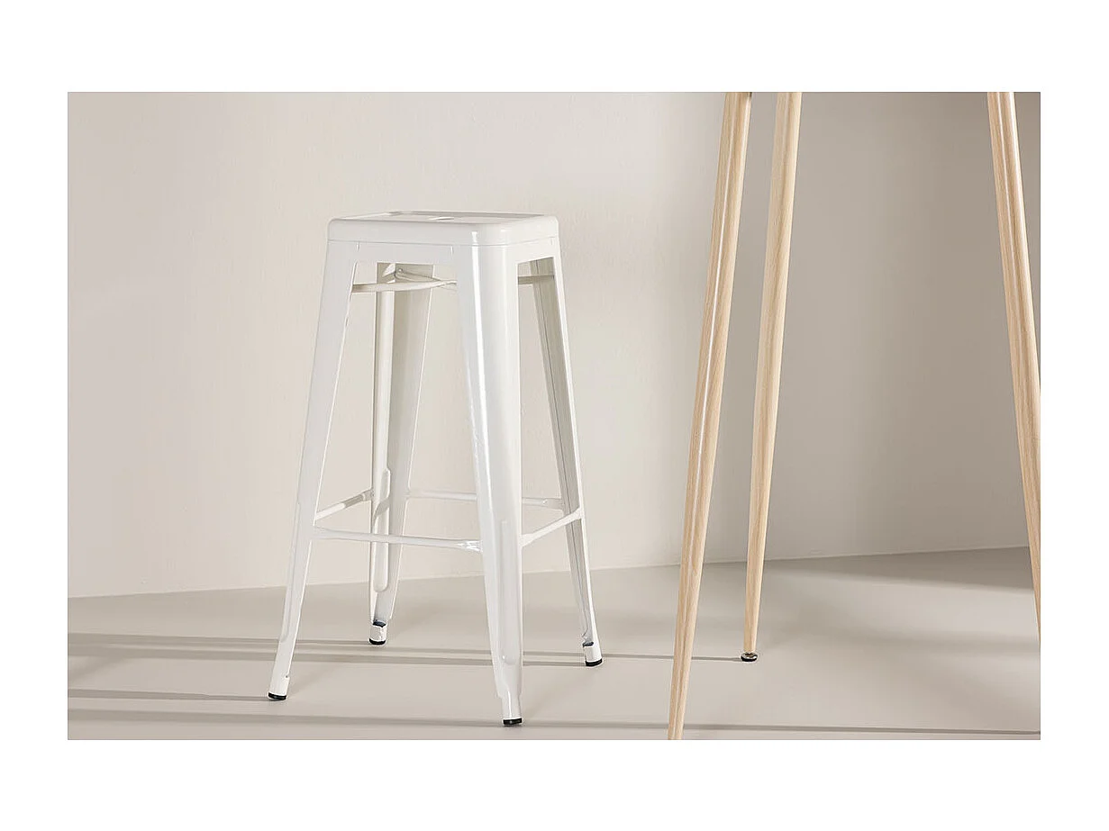 Tempe Barhocker beige.