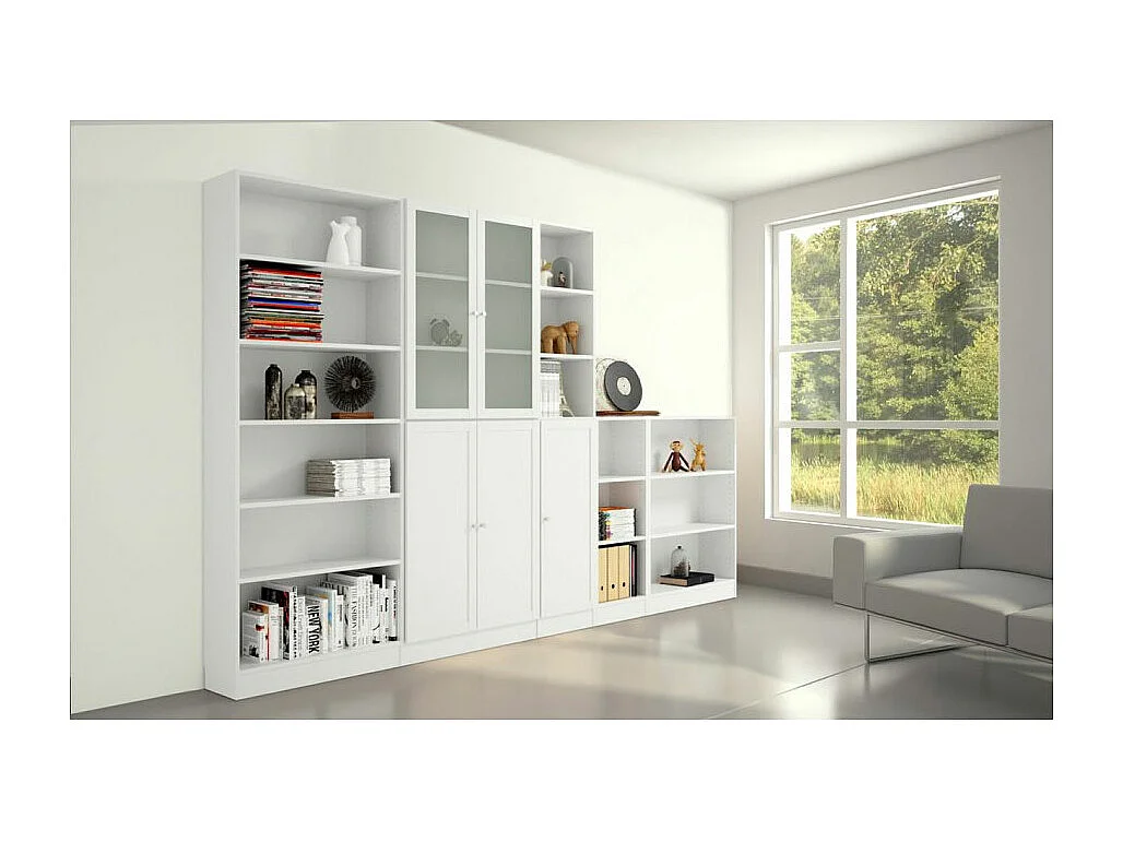 Base kast 4 deuren wit.