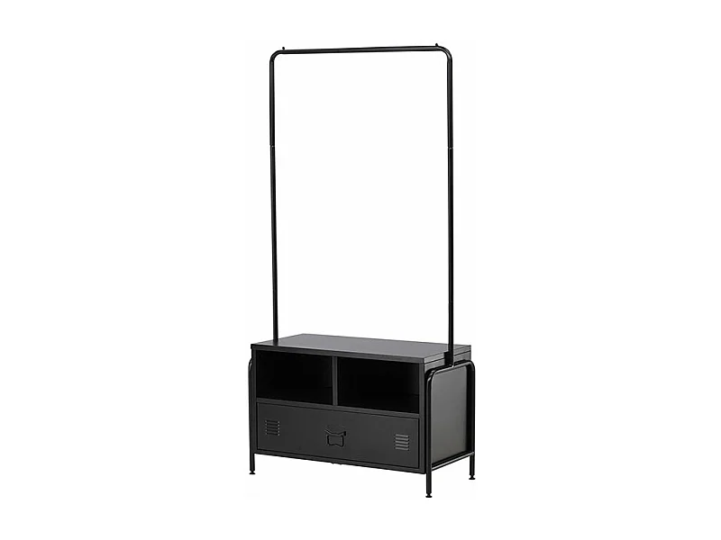 Portant à Vêtement Déco "Quito" 175cm Noir
