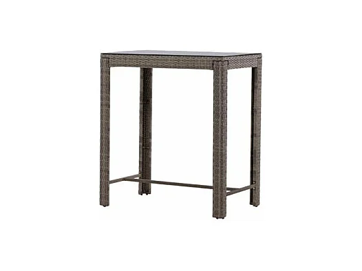 Table de Bar de Jardin "Alo" 110cm Gris