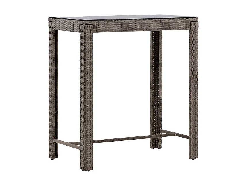 Table de Bar de Jardin "Alo" 110cm Gri