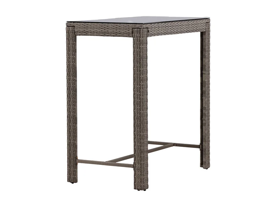 Table de Bar de Jardin "Alo" 110cm Gri