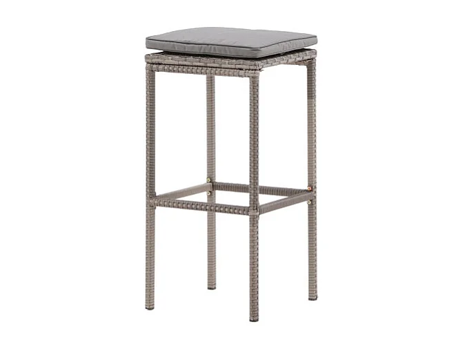 Tabouret de Bar de Jardin "Alo" 76cm Gri