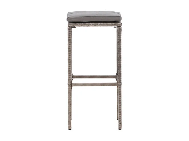 Tabouret de Bar de Jardin "Alo" 76cm Gri