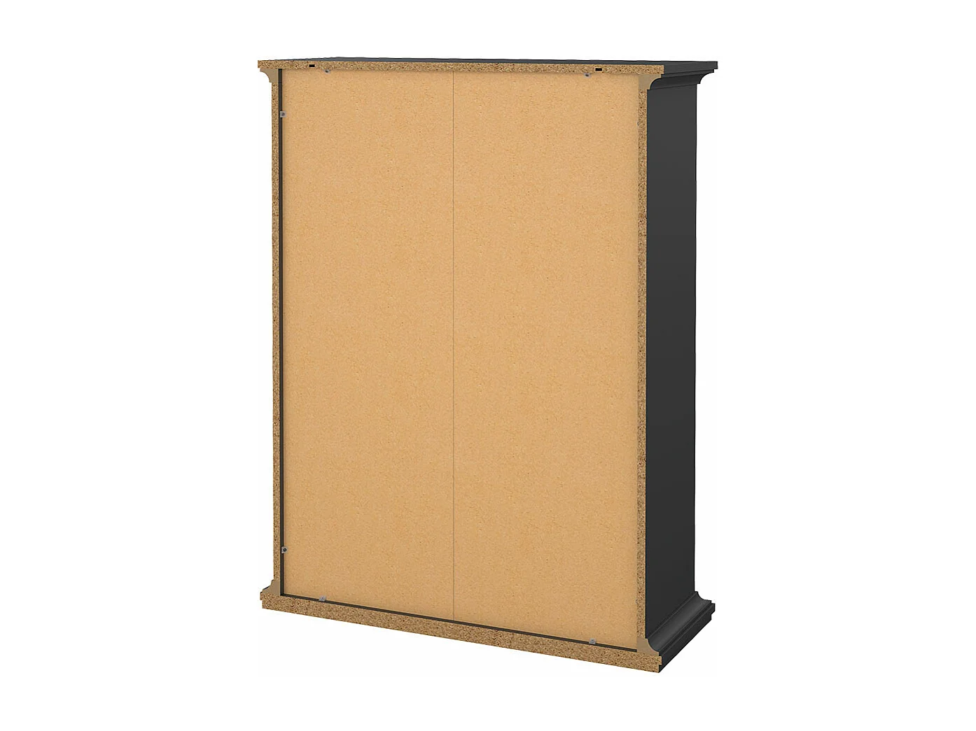 Venedig wandkast grijs.