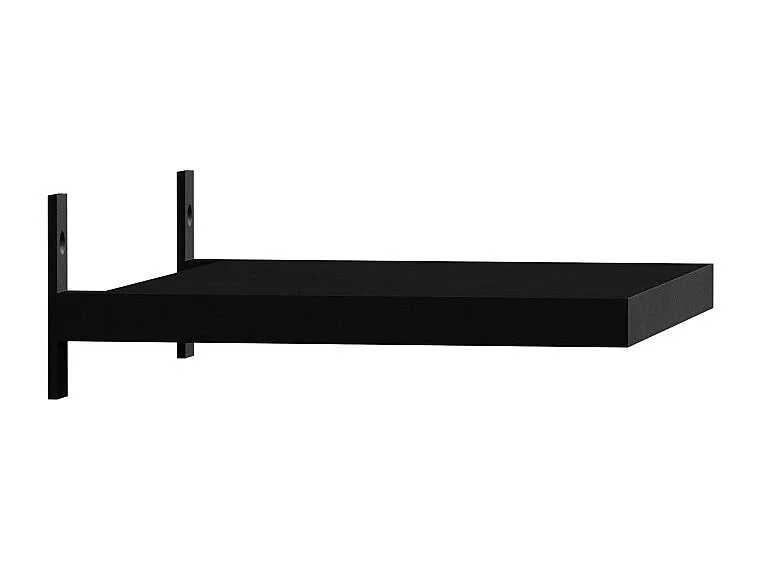 Étagère Murale d'Appoint "Avignon" 35cm Noir