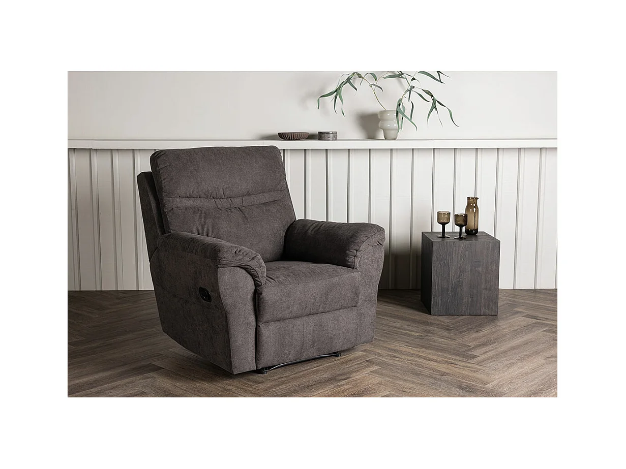 Fauteuil de Relaxation "Taranto" 102cm Marron