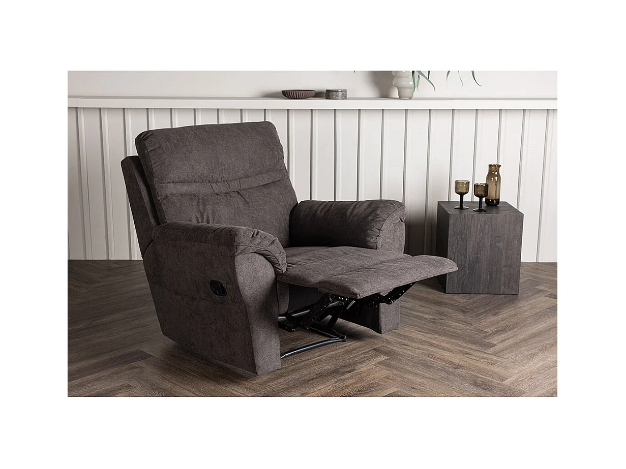 Fauteuil de Relaxation "Taranto" 102cm Marron