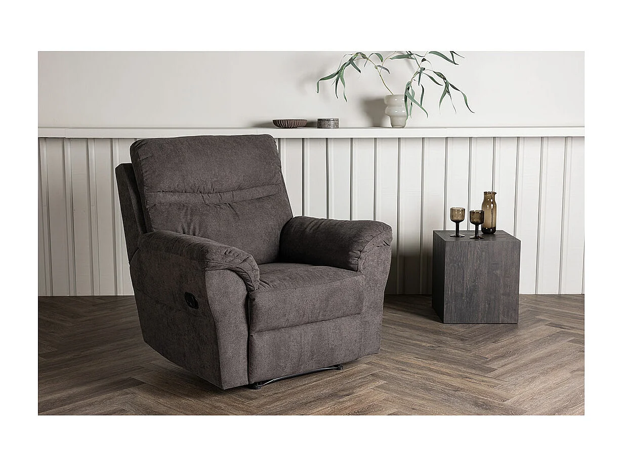 Fauteuil de Relaxation "Taranto" 102cm Marron