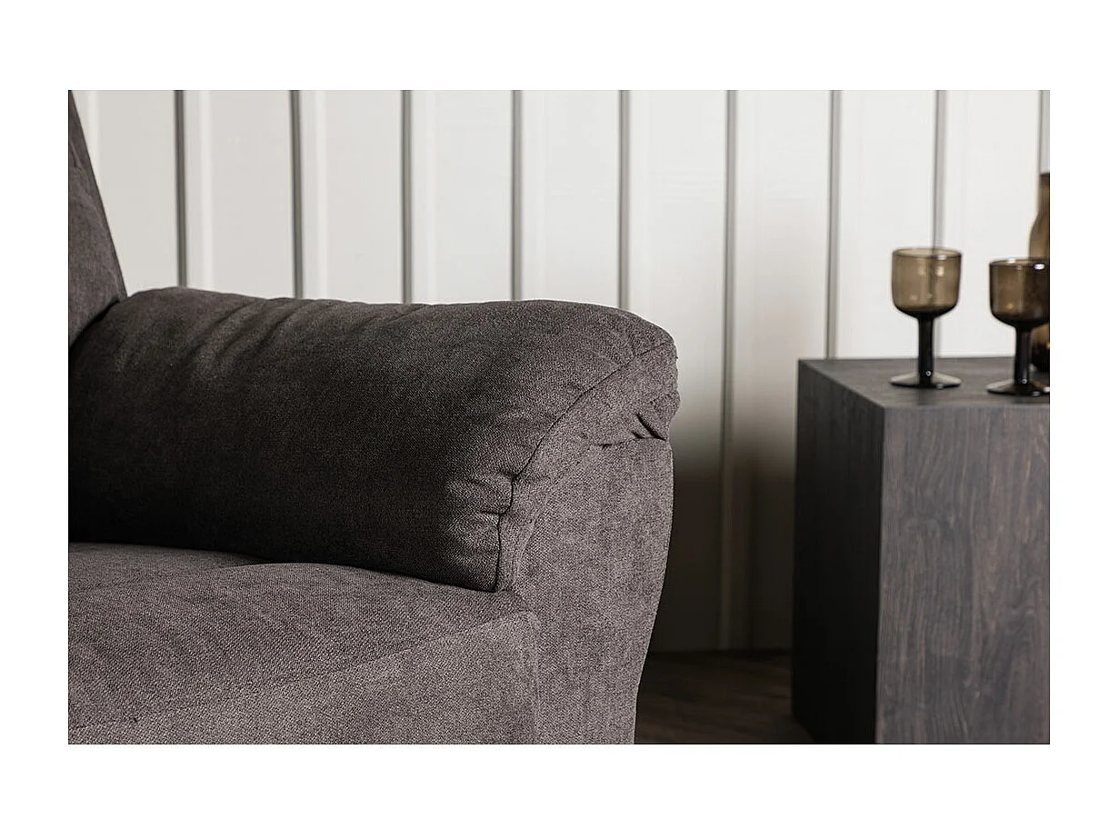 Fauteuil de Relaxation "Taranto" 102cm Marron