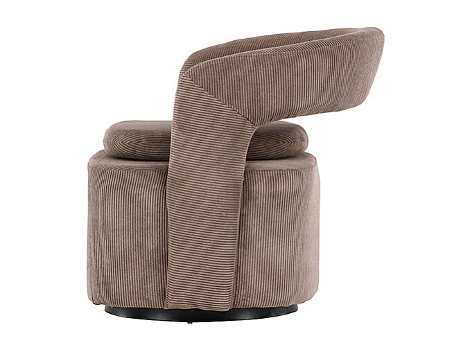 Laurel fauteuil marron.