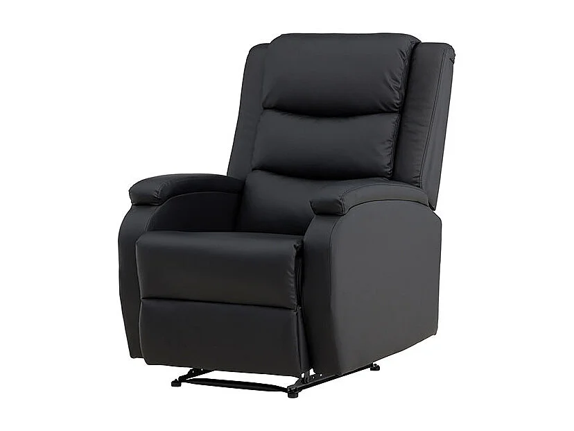 Bengt fauteuil fauteuil PU kunstleer zwart.