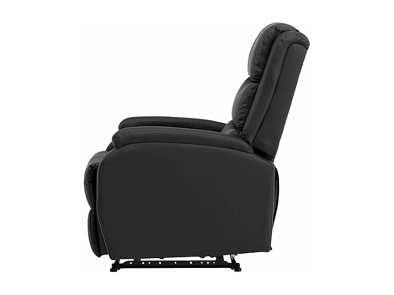 Bengt fauteuil fauteuil PU kunstleer zwart.