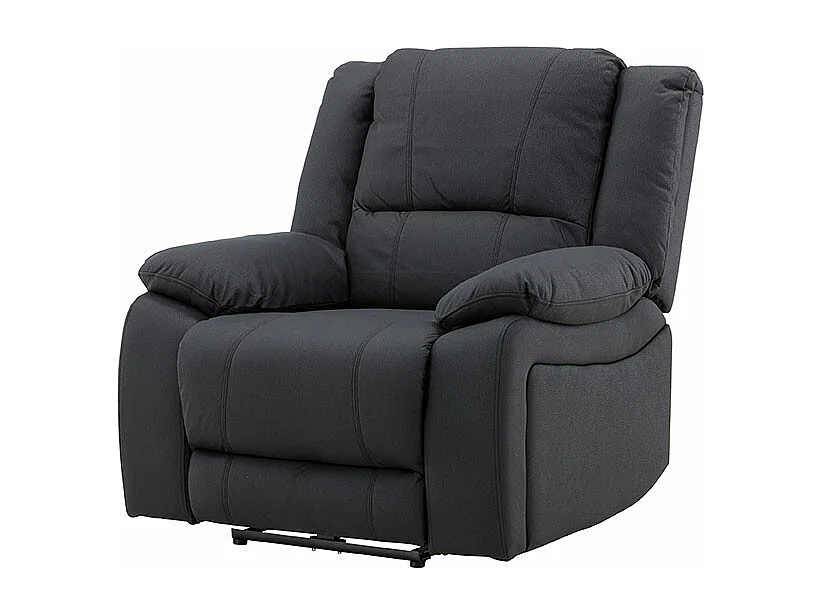 Fauteuil de Relaxation "Singapore" 106cm Noir