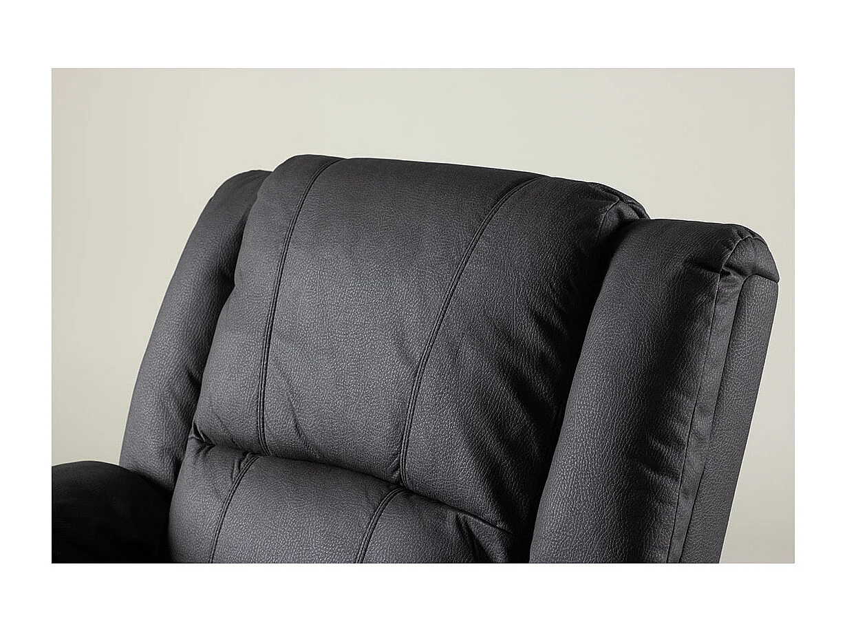 Fauteuil de Relaxation "Singapore" 106cm Noir