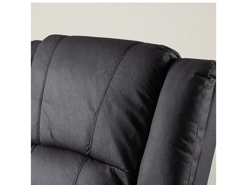 Fauteuil de Relaxation "Singapore" 106cm Noir