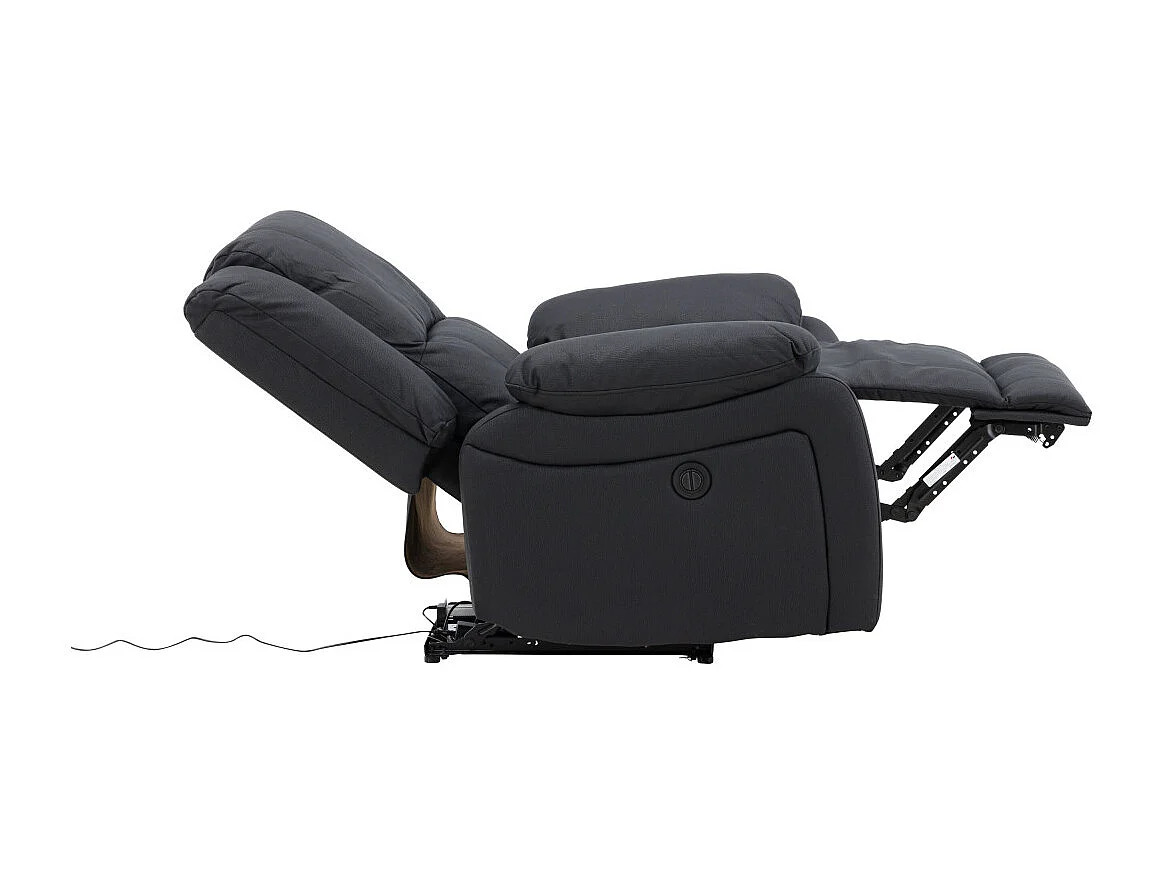 Fauteuil de Relaxation "Singapore" 106cm Noir