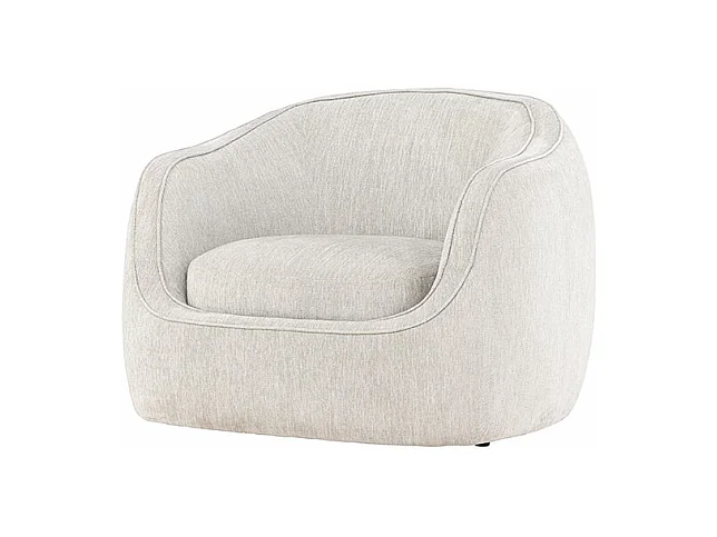 Elio fauteuil gris clair.
