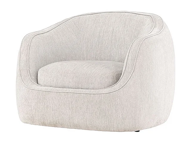 Elio fauteuil gris clair.