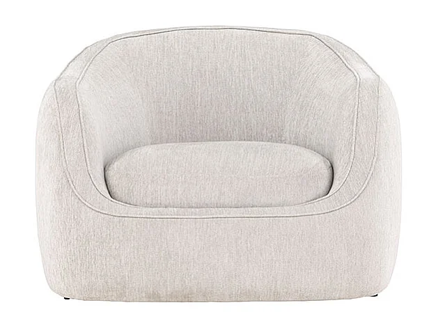 Elio fauteuil gris clair.