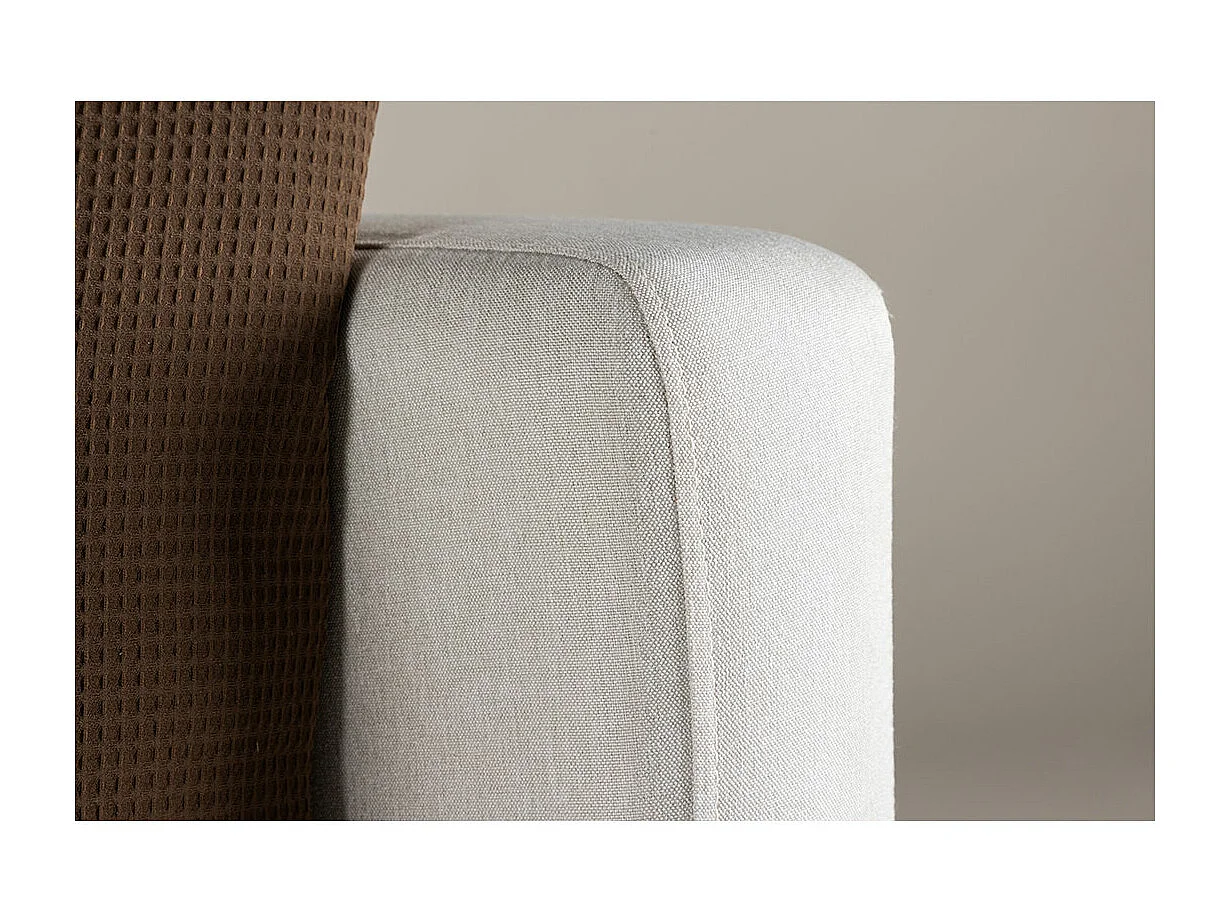 Fauteuil en Tissu "Sofia" 104cm Beige