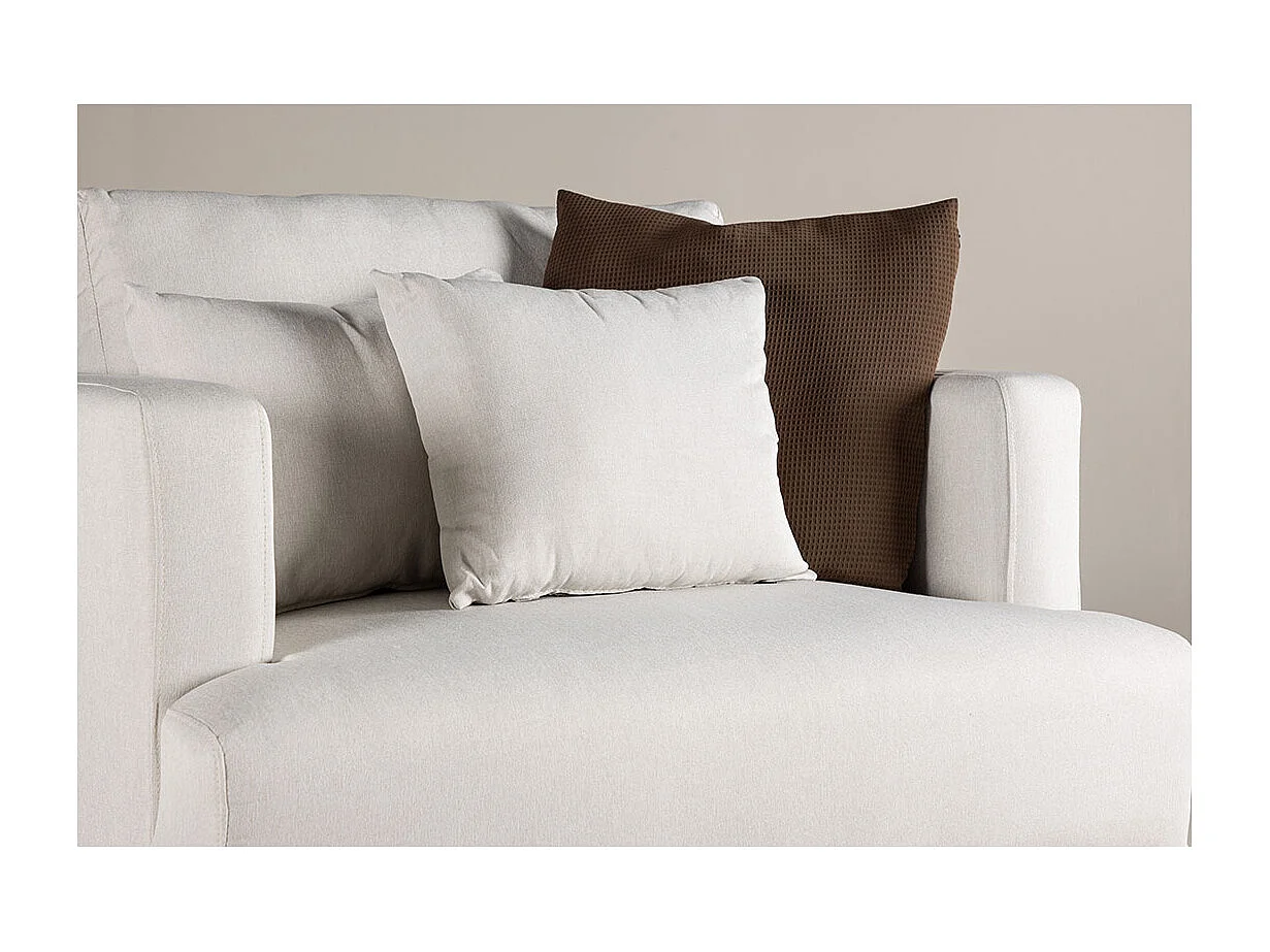 Fauteuil en Tissu "Sofia" 104cm Beige